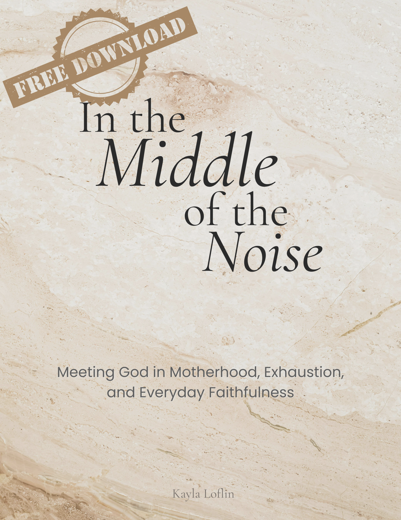 In the Middle of the Noise